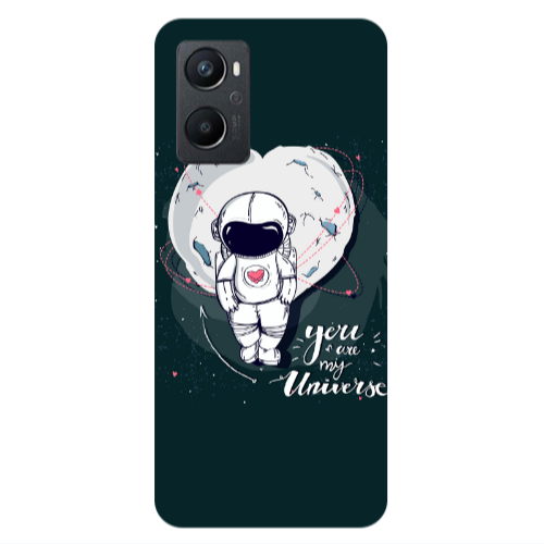 Oppo A 96 You are my universe Transparent Silicone TPU Θήκη