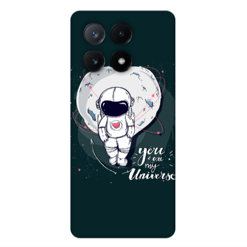 Xiaomi Poco X6Pro 5G You are my universe Transparent Silicone TPU Θήκη