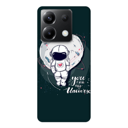 Xiaomi Poco X6 5G You are my universe Transparent Silicone TPU Θήκη