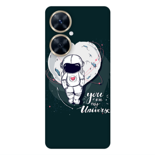 Huawei Nova 11i You are my universe Transparent Silicone TPU Θήκη
