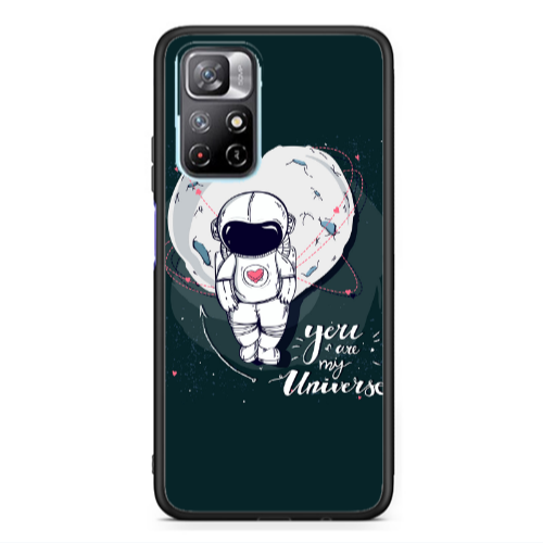 Xiaomi Poco M4 Pro 5G You are my universe Black Glossy Θήκη