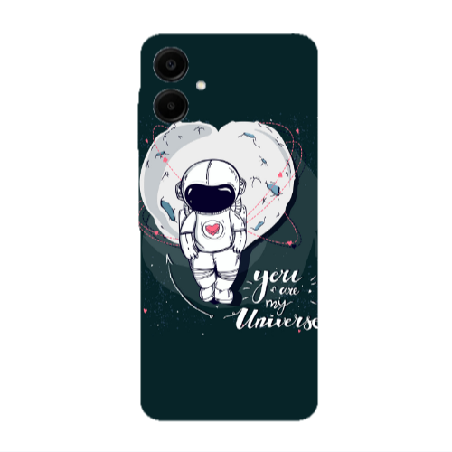 Samsung A06 You are my universe Transparent Silicone TPU Θήκη