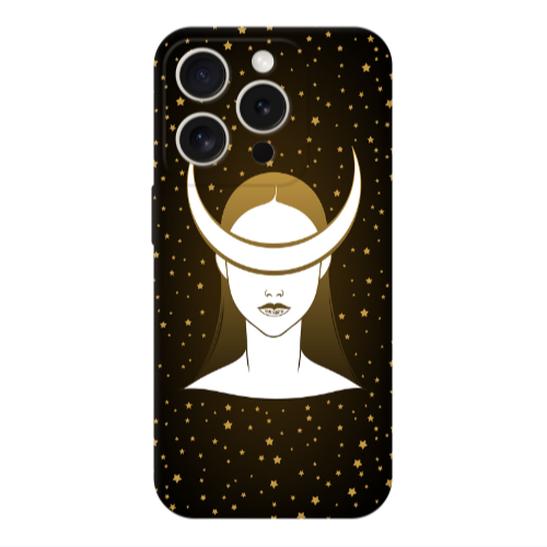Apple Iphone 16 Pro Max Moon eyes Transparent Silicone TPU Θήκη