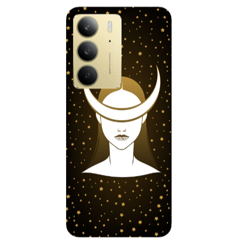 Realme C 75 Moon eyes Transparent Silicone TPU Θήκη