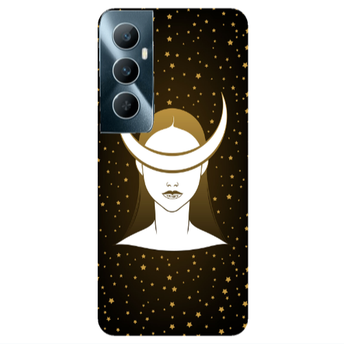 Realme C65 Moon eyes Transparent Silicone TPU Θήκη
