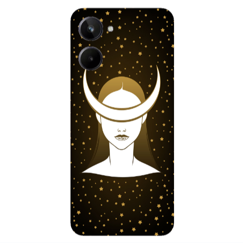 Realme 10 Moon eyes Transparent Silicone TPU Θήκη