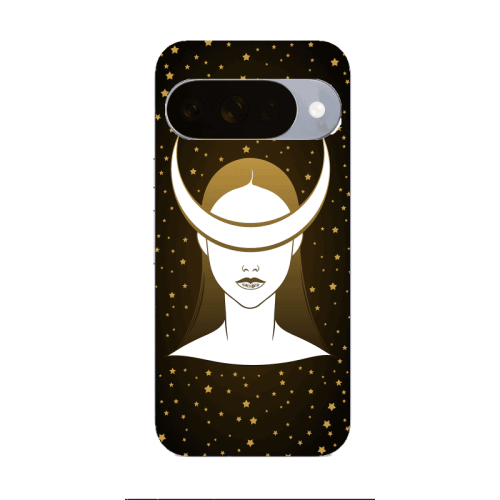 Google Pixel 10 Moon eyes Transparent Silicone TPU Θήκη