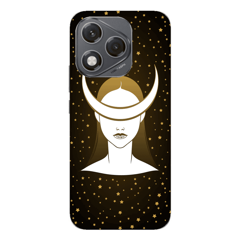 Honor 400 Lite Moon eyes Transparent Silicone TPU Θήκη