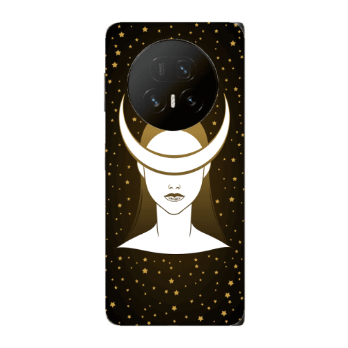 Honor Magic V5 Moon eyes Transparent Silicone TPU Θήκη