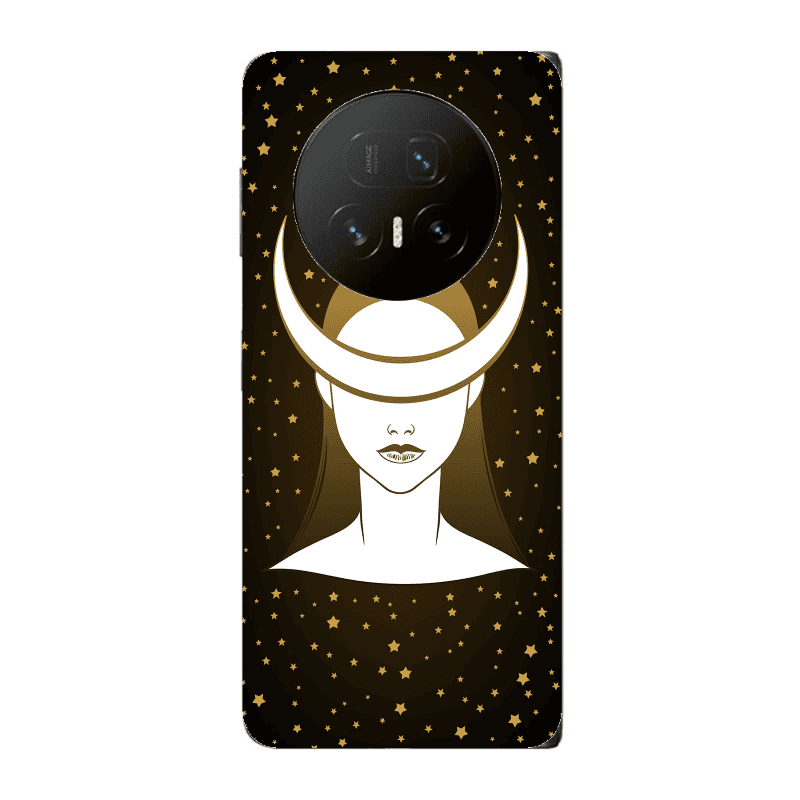 Honor Magic V5 Moon eyes Transparent Silicone TPU Θήκη