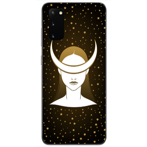 Samsung S20 Moon eyes Transparent Silicone TPU Θήκη