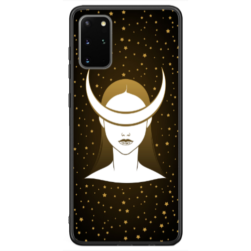 Samsung S20 Moon eyes Black Glossy Θήκη
