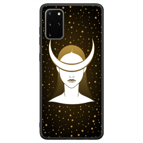 Samsung S20 FE Moon eyes Black Glossy Θήκη
