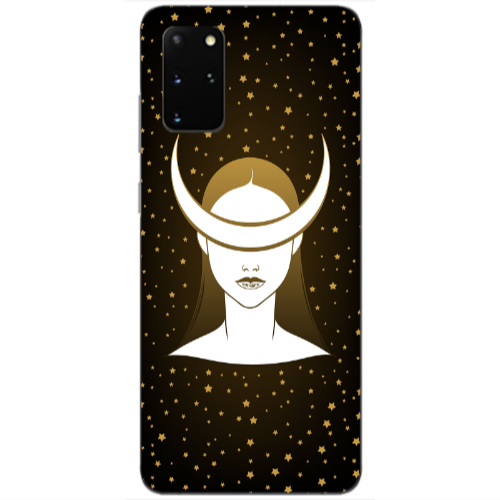 Samsung S20 Plus Moon eyes Transparent Silicone TPU Θήκη