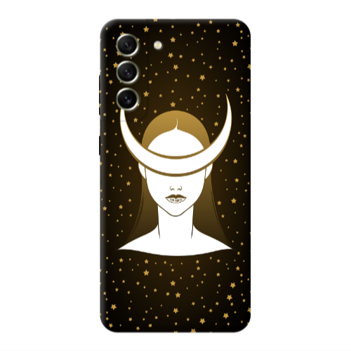 Samsung S21 Moon eyes Transparent Silicone TPU Θήκη