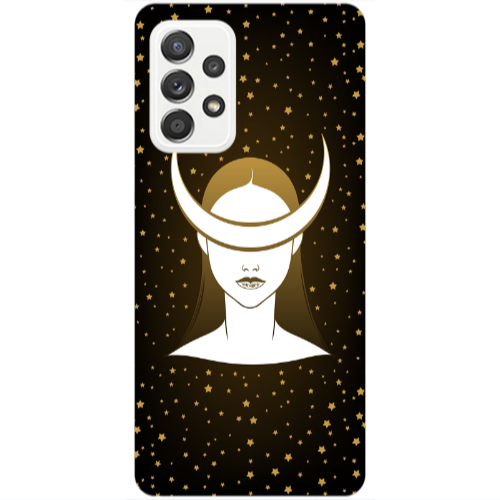 Samsung A53 Moon eyes Transparent Silicone TPU Θήκη