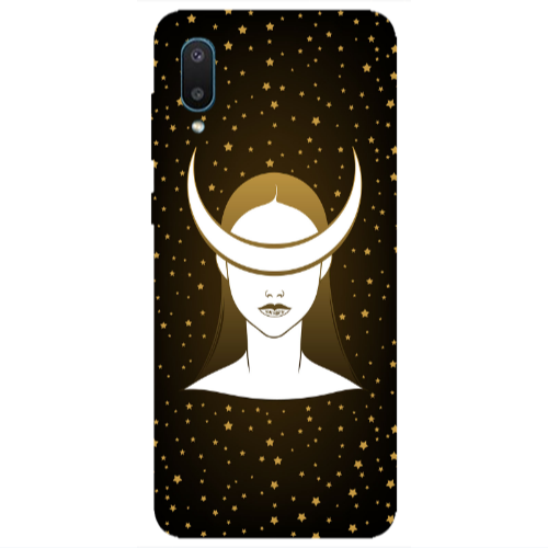 Samsung A02 Moon eyes Transparent Silicone TPU Θήκη