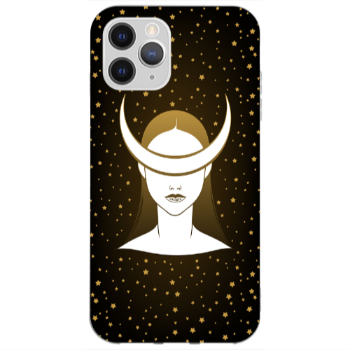 Apple iPhone 13 Pro Moon eyes Transparent Silicone TPU Θήκη