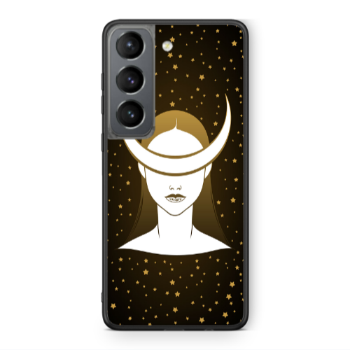 Samsung S21 PLUS Moon eyes Black Glossy Θήκη