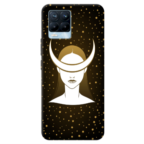 Realme 8 Pro Moon eyes Transparent Silicone TPU Θήκη
