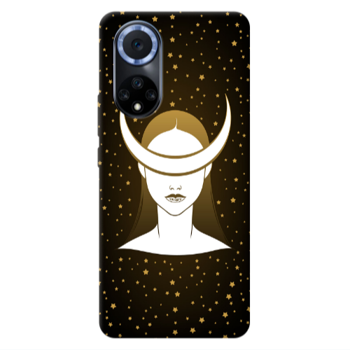 Huawei Nova 9 Moon eyes Transparent Silicone TPU Θήκη