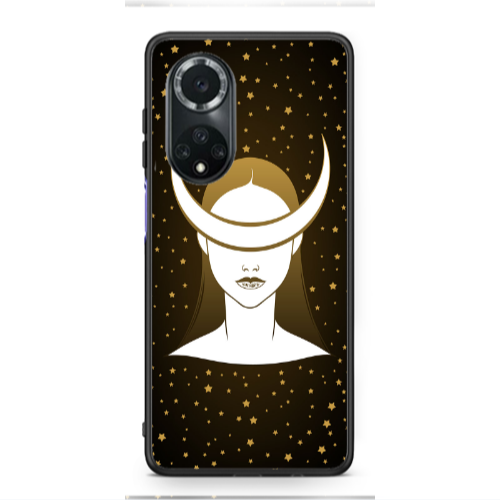 Huawei Nova 9 Moon eyes Black Glossy Θήκη