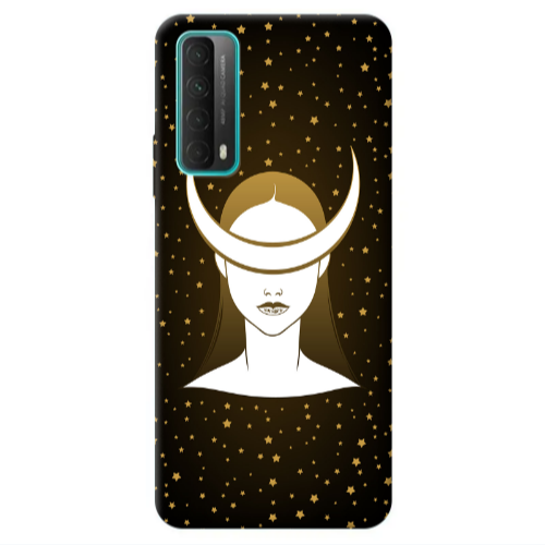 Huawei P Smart 2021 Moon eyes Transparent Silicone TPU Θήκη