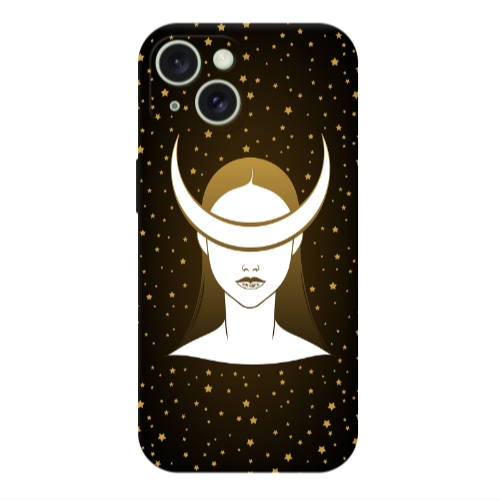 Apple iPhone 15 Plus Moon eyes Transparent Silicone TPU Θήκη