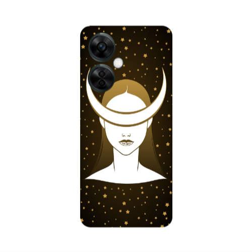 Oneplus Nord CE 3 Lite 5G Moon eyes Transparent Silicone TPU Θήκη
