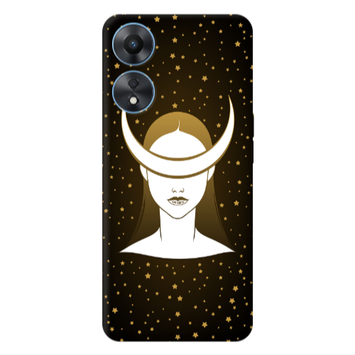 Oppo A 98 Moon eyes Transparent Silicone TPU Θήκη