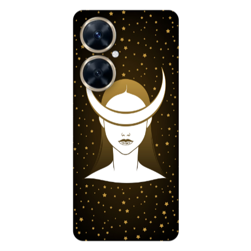 Huawei Nova 11i Moon eyes Transparent Silicone TPU Θήκη