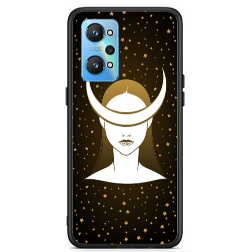 Realme Gt Neo 2 Moon eyes Black Glossy Θήκη