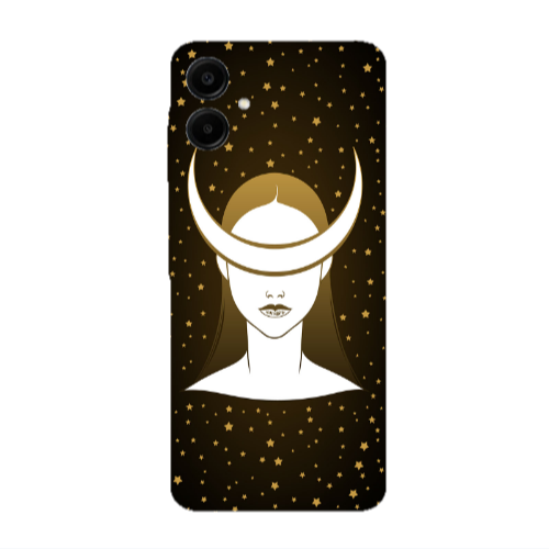 Samsung A06 Moon eyes Transparent Silicone TPU Θήκη
