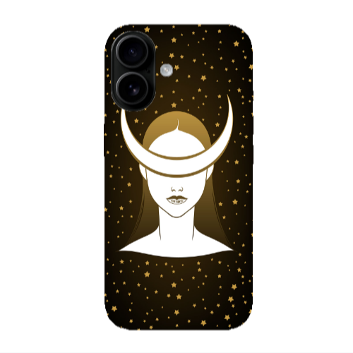 Apple Iphone 16 Moon eyes Transparent Silicone TPU Θήκη