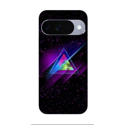 Google Pixel 10 Triangle stars Transparent Silicone TPU Θήκη