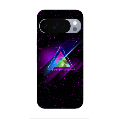 Google Pixel 10 Pro Triangle stars Transparent Silicone TPU Θήκη