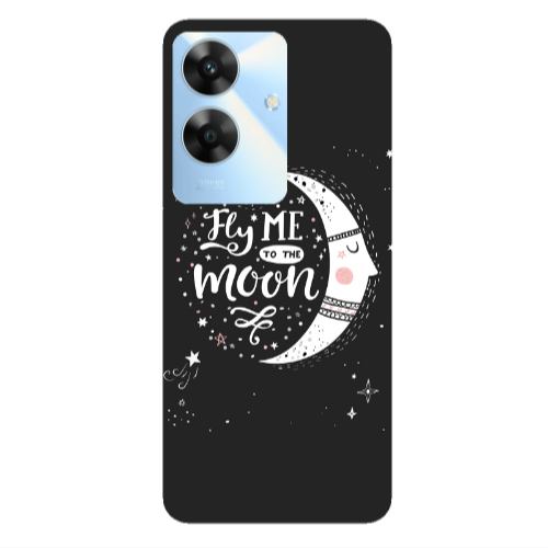 Realme Note 60 Fly me Transparent Silicone TPU Θήκη