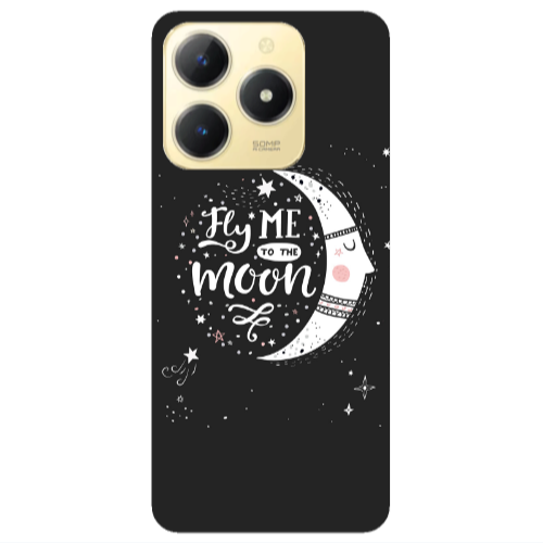 Realme C61 Fly me Transparent Silicone TPU Θήκη
