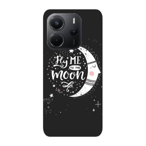 Xiaomi Redmi Note 14 Fly me Transparent Silicone TPU Θήκη