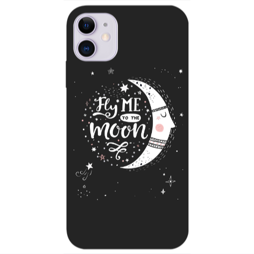 Apple iPhone 11  Fly me Transparent Silicone TPU Θήκη