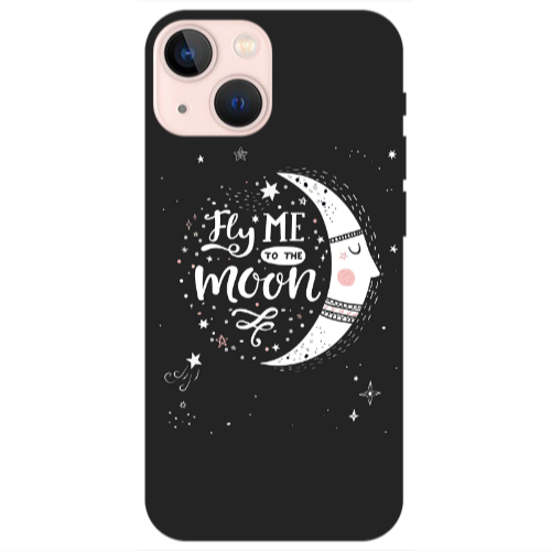 Apple iPhone 13 Fly me Transparent Silicone TPU Θήκη