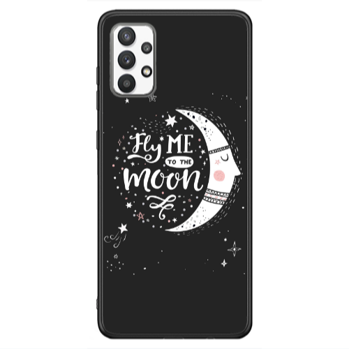 Samsung A13 4G Fly me Black Glossy Θήκη