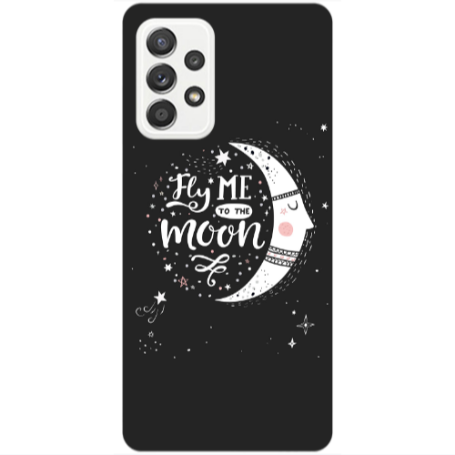 Samsung A53 Fly me Transparent Silicone TPU Θήκη