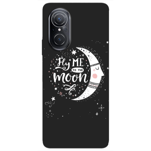 Huawei Nova 9 SE Fly me Transparent Silicone TPU Θήκη
