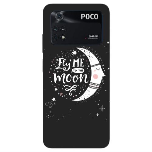 Xiaomi Poco M4 Pro 4G Fly me Transparent Silicone TPU Θήκη
