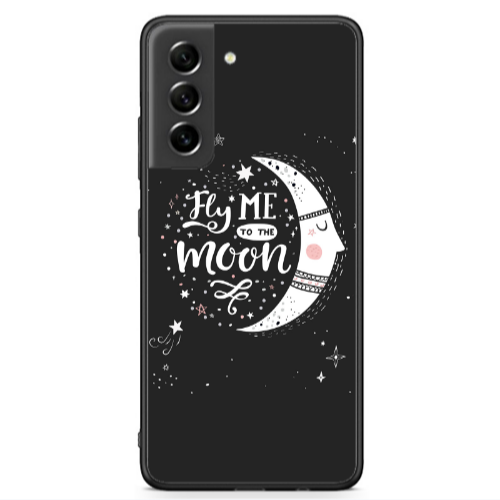 Samsung S21 FE Fly me Black Glossy Θήκη