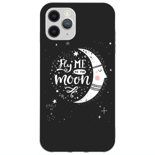 Apple iPhone 12 Pro Max Fly me Transparent Silicone TPU Θήκη