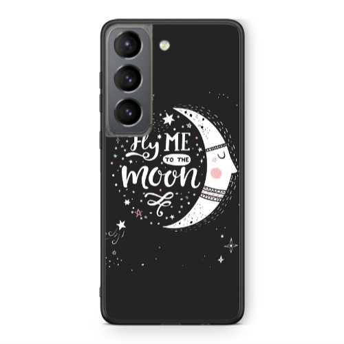 Samsung S21 PLUS Fly me Black Glossy Θήκη
