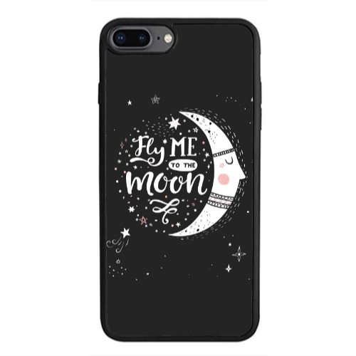 Apple iPhone 7 Plus Fly me Black Glossy Θήκη