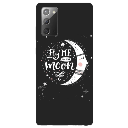 Samsung Note 20 Fly me Transparent Silicone TPU Θήκη